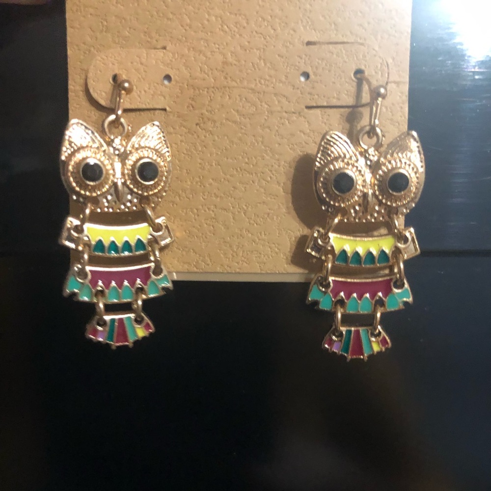 Owl earrings